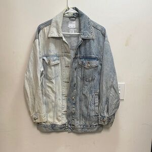 Bershka Blue Denim Jacket